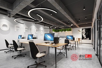 咨詢(xún)服務(wù)公司辦公室設(shè)計(jì)裝修案例